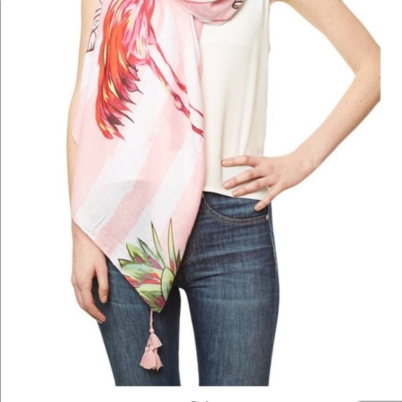 Last 1 🌸 Tropical Oversized Tassel Scarf 🌸 - Picture 2 of 4